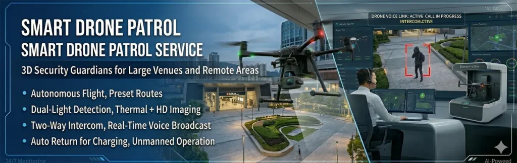 Drone patrol service