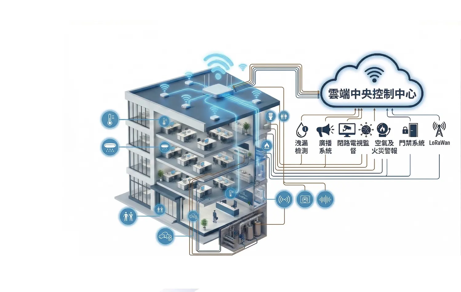 無人化智慧樓宇保安系統